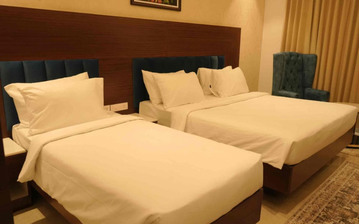 Triple Single room at The Hilt Suite